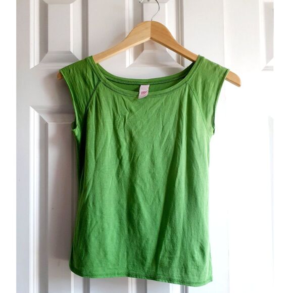 Lot of Four 100% Cotton Hyp Green Muscle Tee Small - Picture 3 of 12